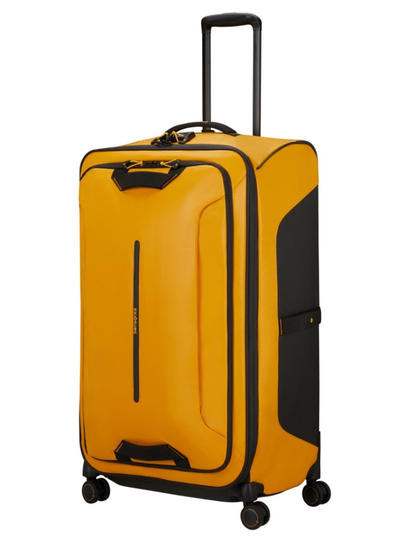 Samsonite Ecodiver Suitcase Check-In Size 79 cm, 4 Spinner Wheels, 100% Recycled Pet, Yellow|ID Tag|Front Pocket Compartment|TSA Lock|Water Resistant Material - 3 Years International Warranty - Image 1
